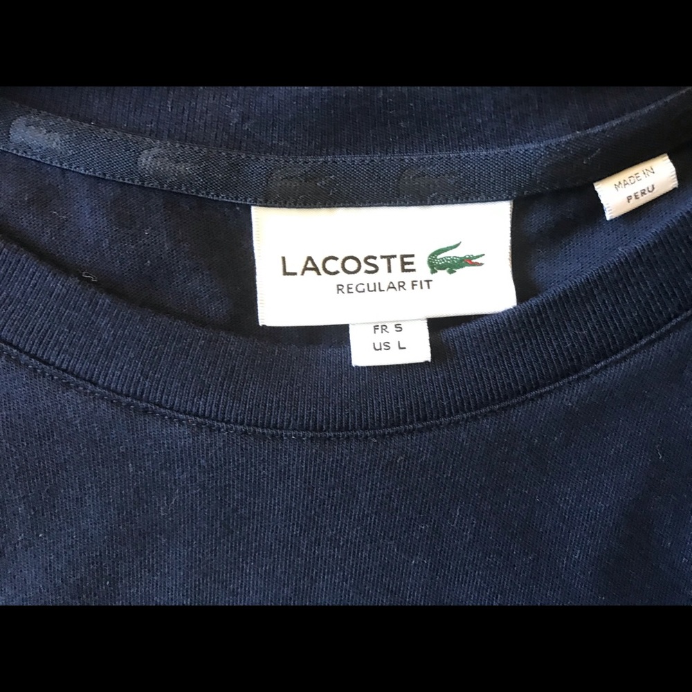 Top for teens Tee Shirt LACOSTE